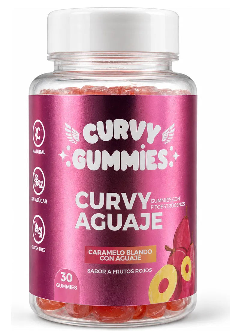 Curvy Gummies Originales - Aguaje Gomitas Frasco